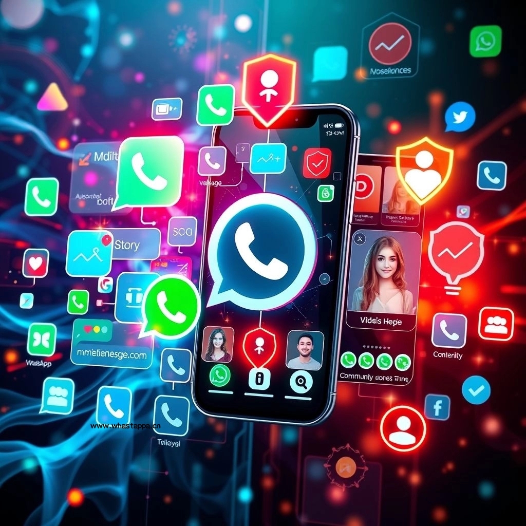 WhatsApp与其他社交媒体平台的功能对比，whatsapp与whatsapp business - WhatsApp中文版-WhatsApp中文版