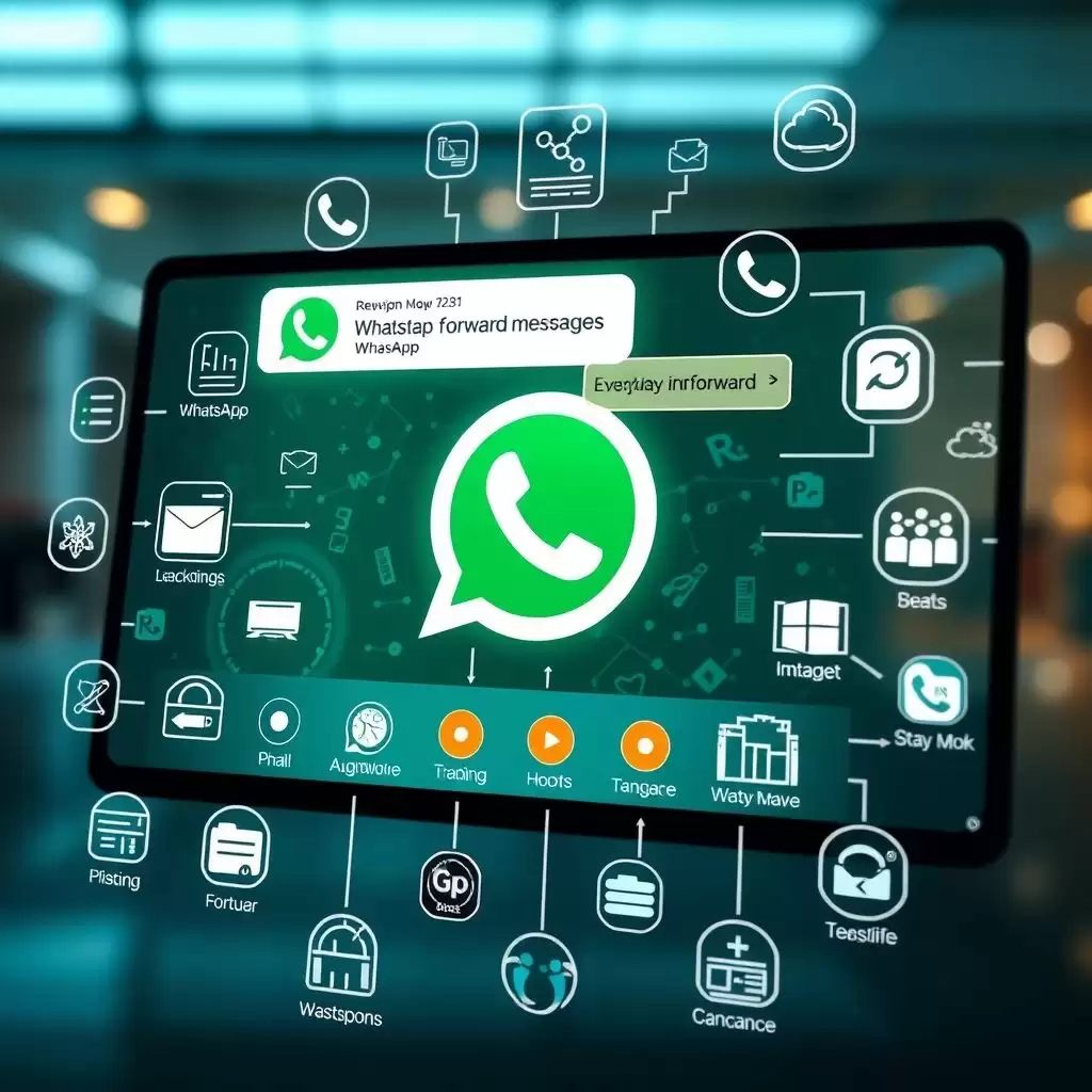 一键转发消息，WhatsApp让信息传递更快捷，whatsapp怎么快速转发 - WhatsApp中文版-WhatsApp中文版